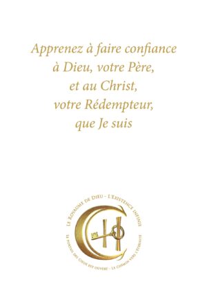 Apprendre à faire confiance à Dieu